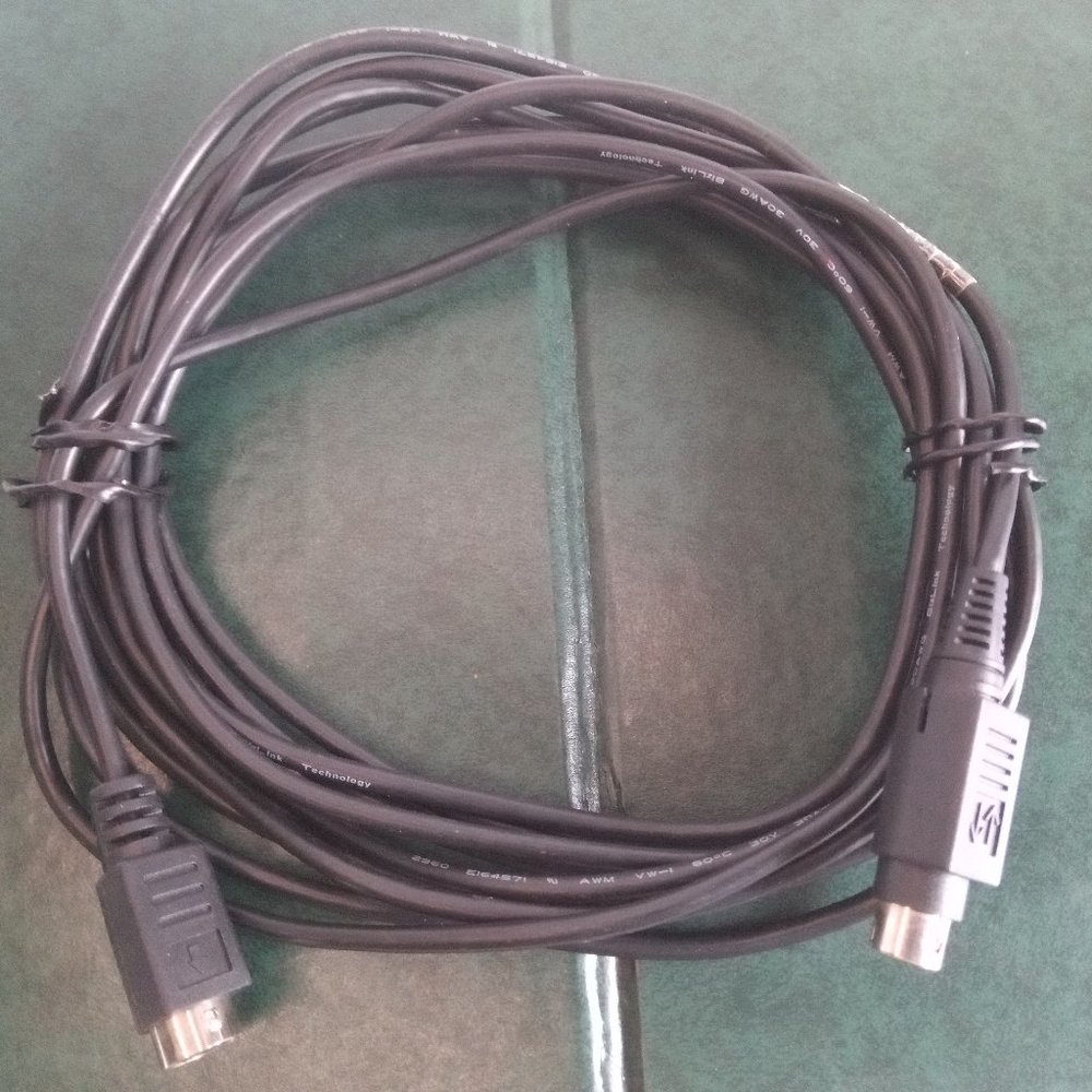 14ft (4.3m) S-Video Cable 8 Pin Male to Female Connection 2way Connector